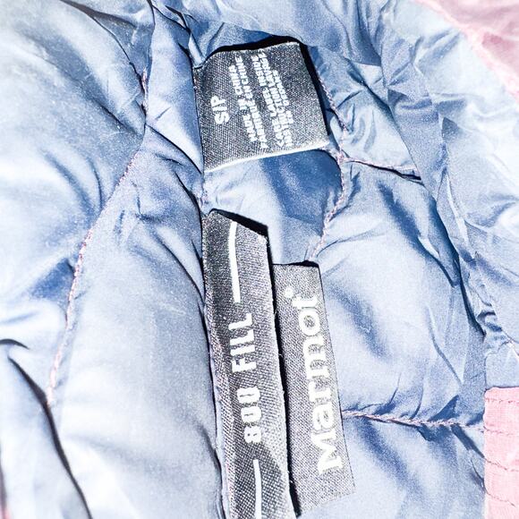 Marmot 800 Fill Purple Down Jacket Light Weight Size Small - Picture 3 of 6